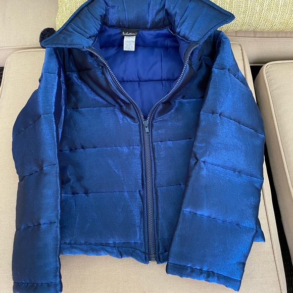 NEW METALLIC BLUE JACKET - Picture 3 of 5